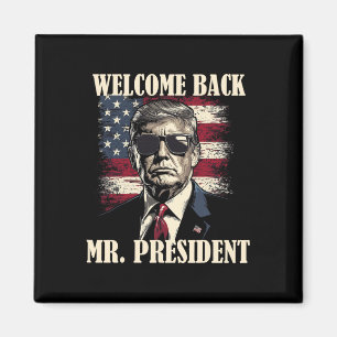 Aimant Bienvenue Byck M. le président Donald Trump Victoi