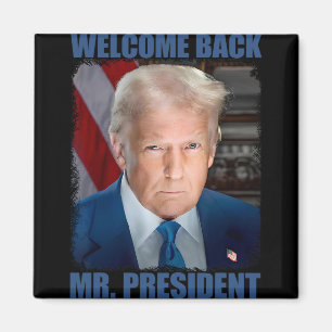 Aimant Bienvenue Ck M le président Donald Trump Inaugurat