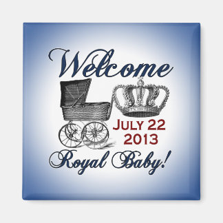 Aimant Bienvenue Royal Baby