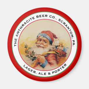 AIMANT BIÈRE PÈRE NOËL