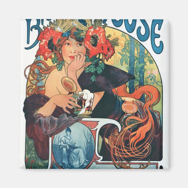 Aimant Bieres de la Meuse, Mucha (Devant)