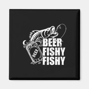 Aimant Bières Drôles de Pêche Poisson Poisson Drôle de Fê