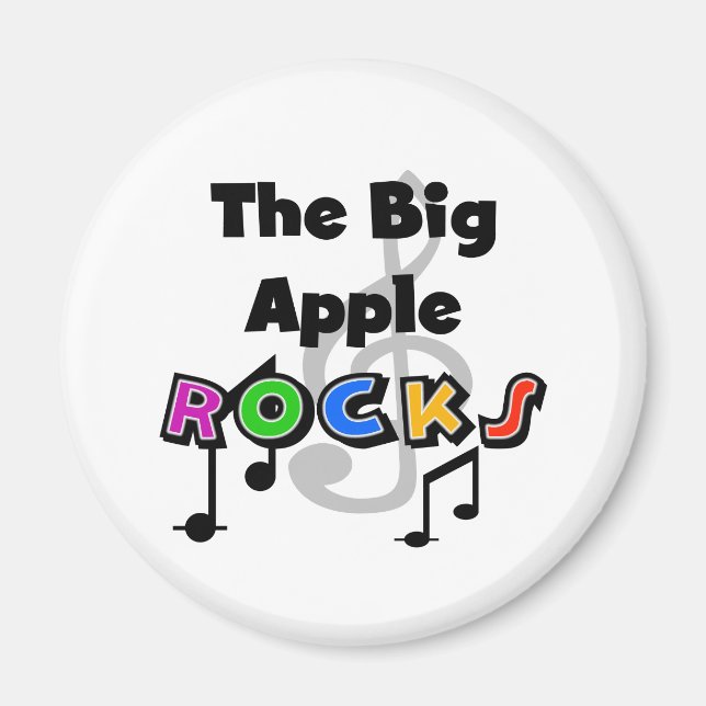 Aimant Big Apple Rocks (Devant)