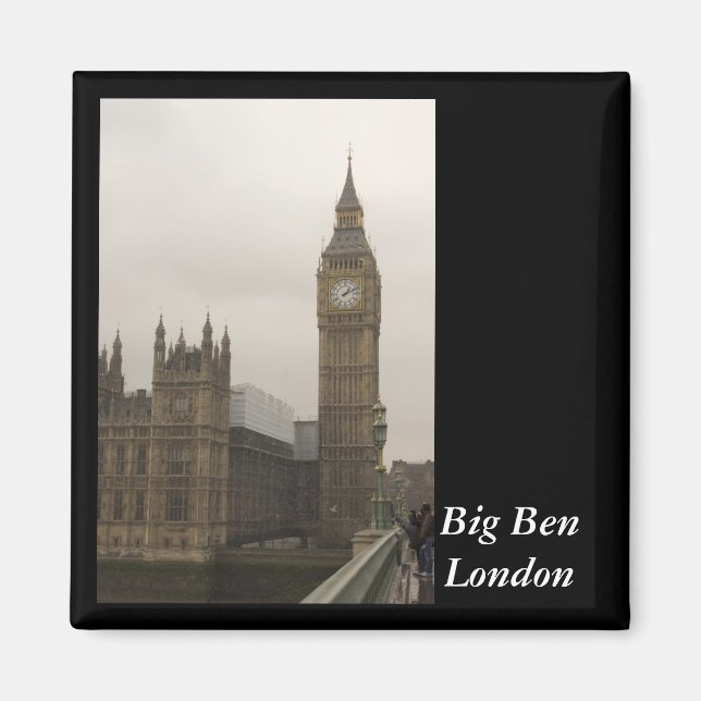 Aimant Big Ben, Londres (Devant)