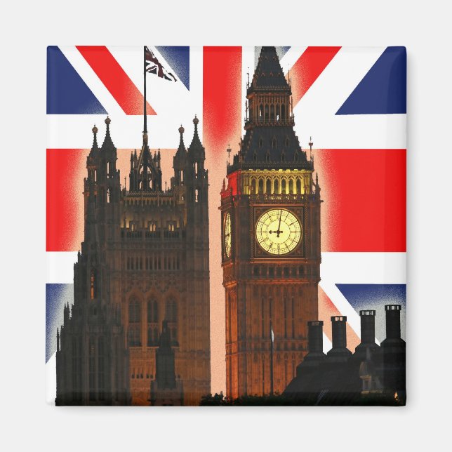 Aimant Big Ben, Londres, Angleterre (Devant)