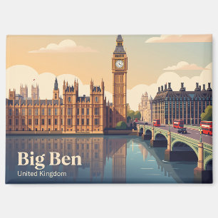 Aimant Big Ben Royaume-Uni
