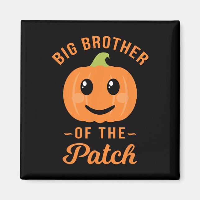 Aimant Big Brother Of The Patch - Famille Citrouille Hall (Devant)