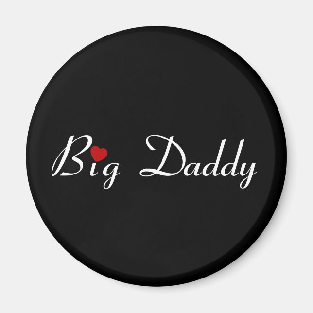 Aimant Big Daddy avec Red Heart (Devant)