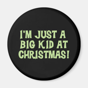 Aimant Big Kid à Noël Tshirts et cadeaux