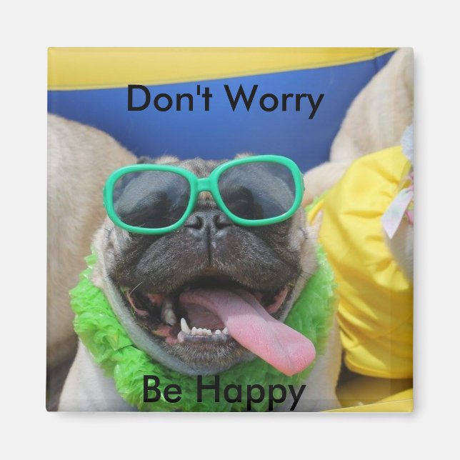 Aimant Big O ne vous inquiétez pas (Devant)