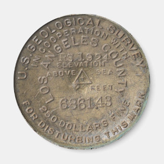 Aimant Big Pines Visitor Centre, Wrightwood CA. Référence