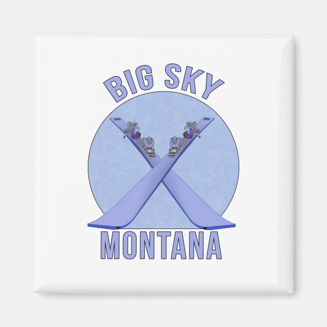 Aimant Big Sky, Montana (Devant)