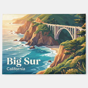 Aimant Big Sur Californie