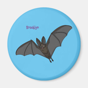 Aimant Big vampire bat cartoon illustration