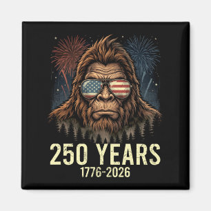 Aimant Bigfoot merica feu d'artifice 4 juillet 250