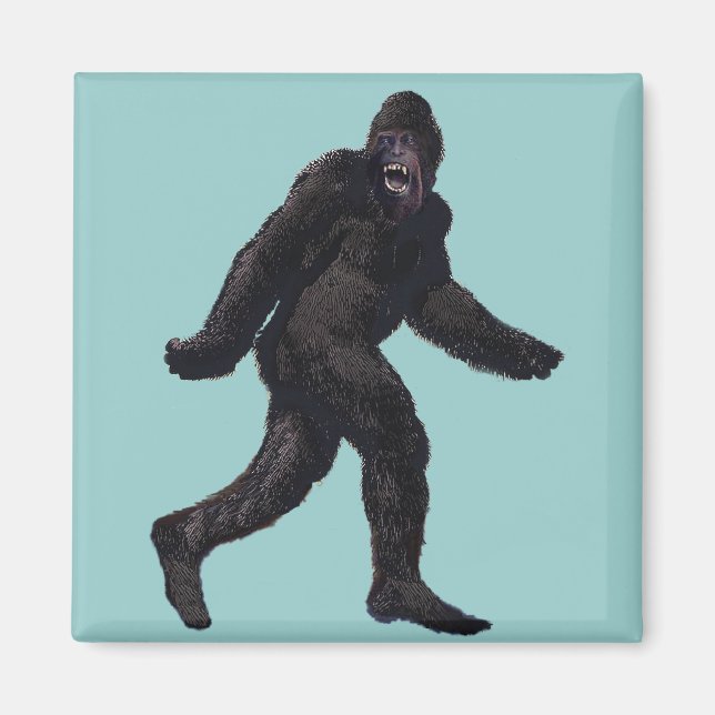 Aimant Bigfoot Sasquatch Yetti (Devant)