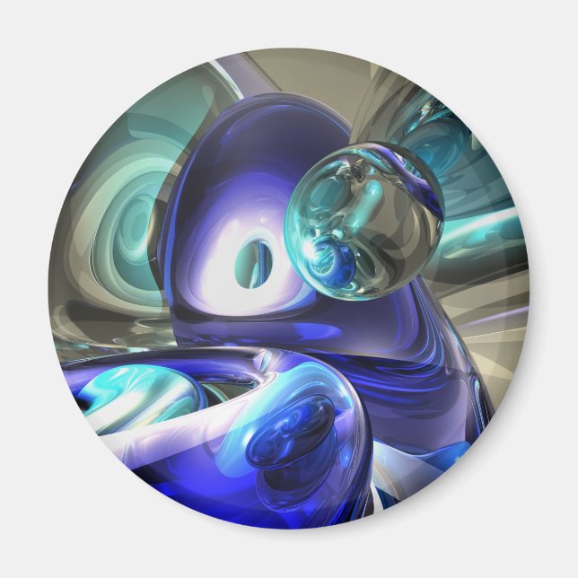 Aimant Bijou de l'aimant Abstrait du Nil (Devant)