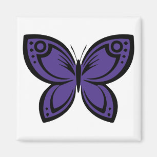 Aimant Bijoux papillons - Indigo