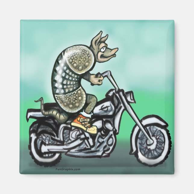 Aimant Biker Dillo (Devant)