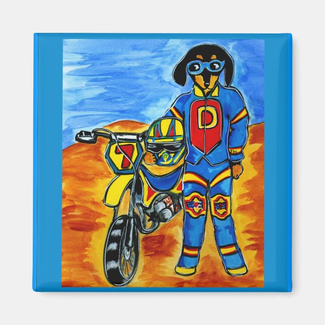 Aimant Biker Joanne (Devant)