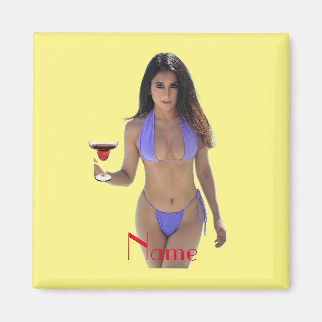 Aimant Bikini brun beauté Thunder_Cove (Devant)