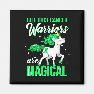 Aimant Bile Duct Cancer Sensibilisation Guerrier Fun Unic
