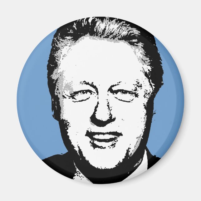 Aimant Bill Clinton (Devant)