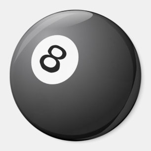 Aimant Billard, 8 Ballons,