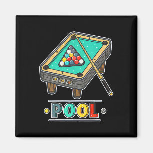 Aimant Billard amusant Billard de billard jeu Thème