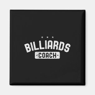Aimant Billard Coach Vintage Billard