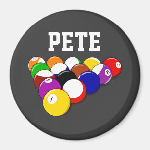 Aimant Billard modèle, design populaire