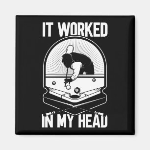 Aimant Billiard 8 Ball ça a fonctionné mon Head Pool Play