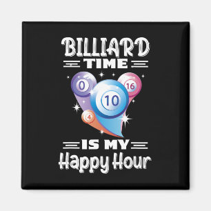 Aimant Billiard Heure Heureuse Avec Billiard