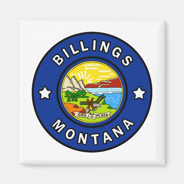 Aimant Billings Montana (Devant)