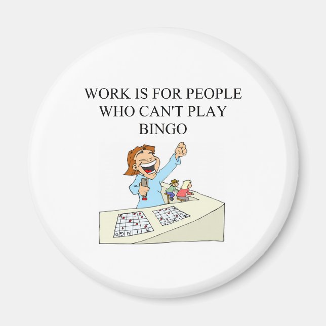 Aimant BINGO Beats work (Devant)