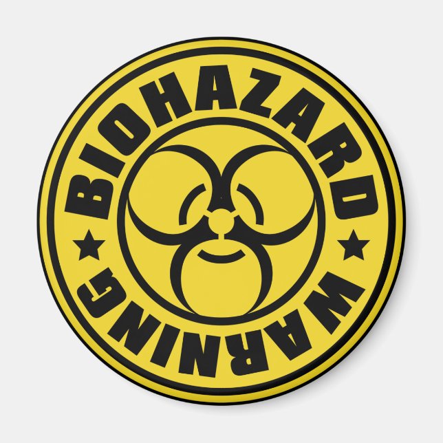 AIMANT BIOHAZARD (Devant)