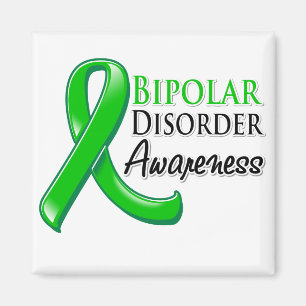 Aimant Bipolar Disorder Awareness Ribbon