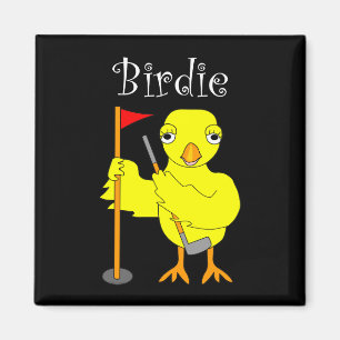 Aimant Birdie Golfer Chick