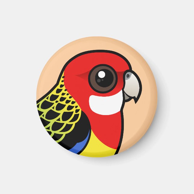 Aimant Birdorable Eastern Rosella (Devant)