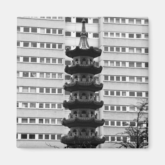 Aimant Birmingham Chinese Pogoda (Devant)