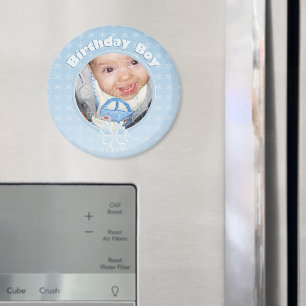 Aimant Birthday Boy Photo Winter Onederland