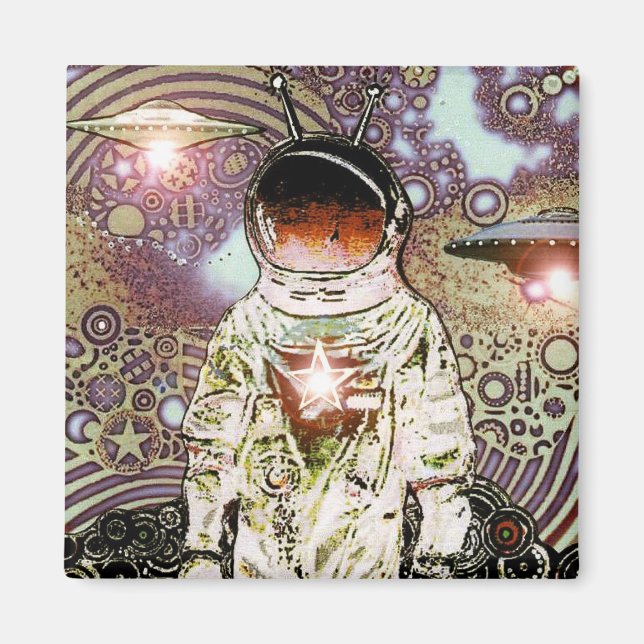 Aimant Bits de SpaCe - Astronaut V MagNEAT-O (Devant)