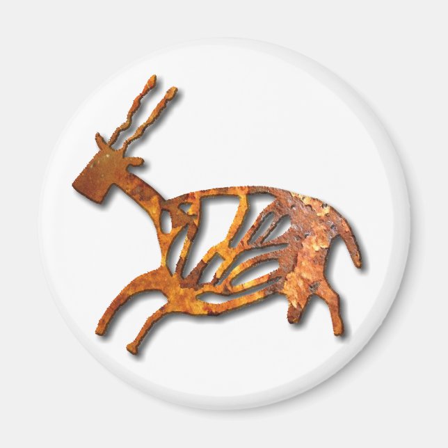 Aimant Black Buck - rouille (Devant)