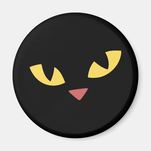Aimant Black cat (Devant)