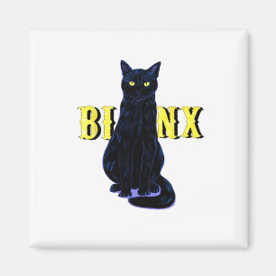 Aimant Black Cat Binx Halloween fête des cadeaux