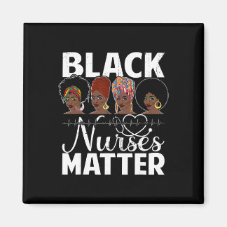 Aimant Black Nurses Problem - African American Afro Nurse