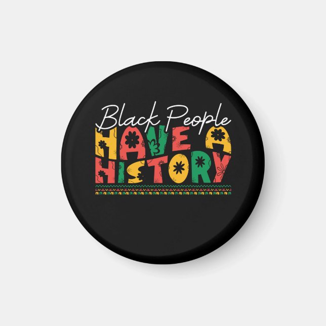 Aimant black_people_have_a_history_02 (Devant)