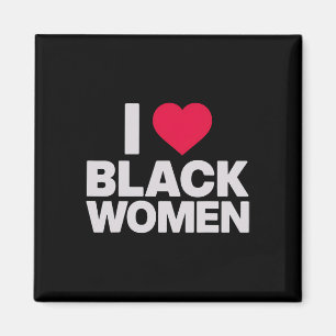 Aimant Black Women Cadeau Coeur Black Women Black History