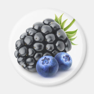 Aimant Blackberry et bleuets
