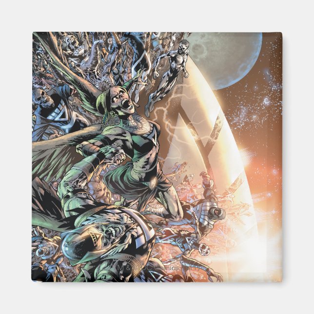 Aimant Blackest Night Group et Moon (Devant)